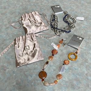 Laura costume necklaces